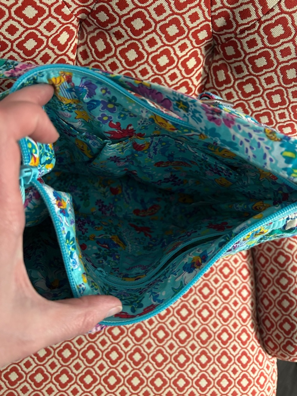 Vera Bradley Disney Ariel Crossbody Bag - Picture 3 of 3
